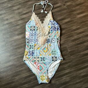 BNWT Anthropologie one piece swimsuit